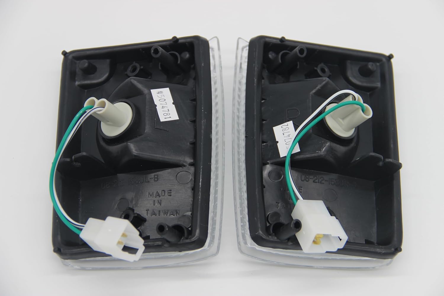 Turn Signal Lights Compatible with Toyota Land Cruiser FJ62 1988 1989 1990 - OEM Replacement Blinker Lamps Set