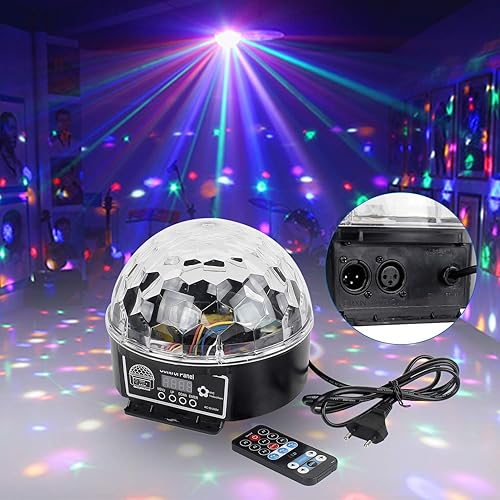 Led Disco Lichteffekte Party Lampe Beleuchtung mit Fernbedienung fA r Disco  Bar  party  Halloween  Hochzeit  TanzflA che