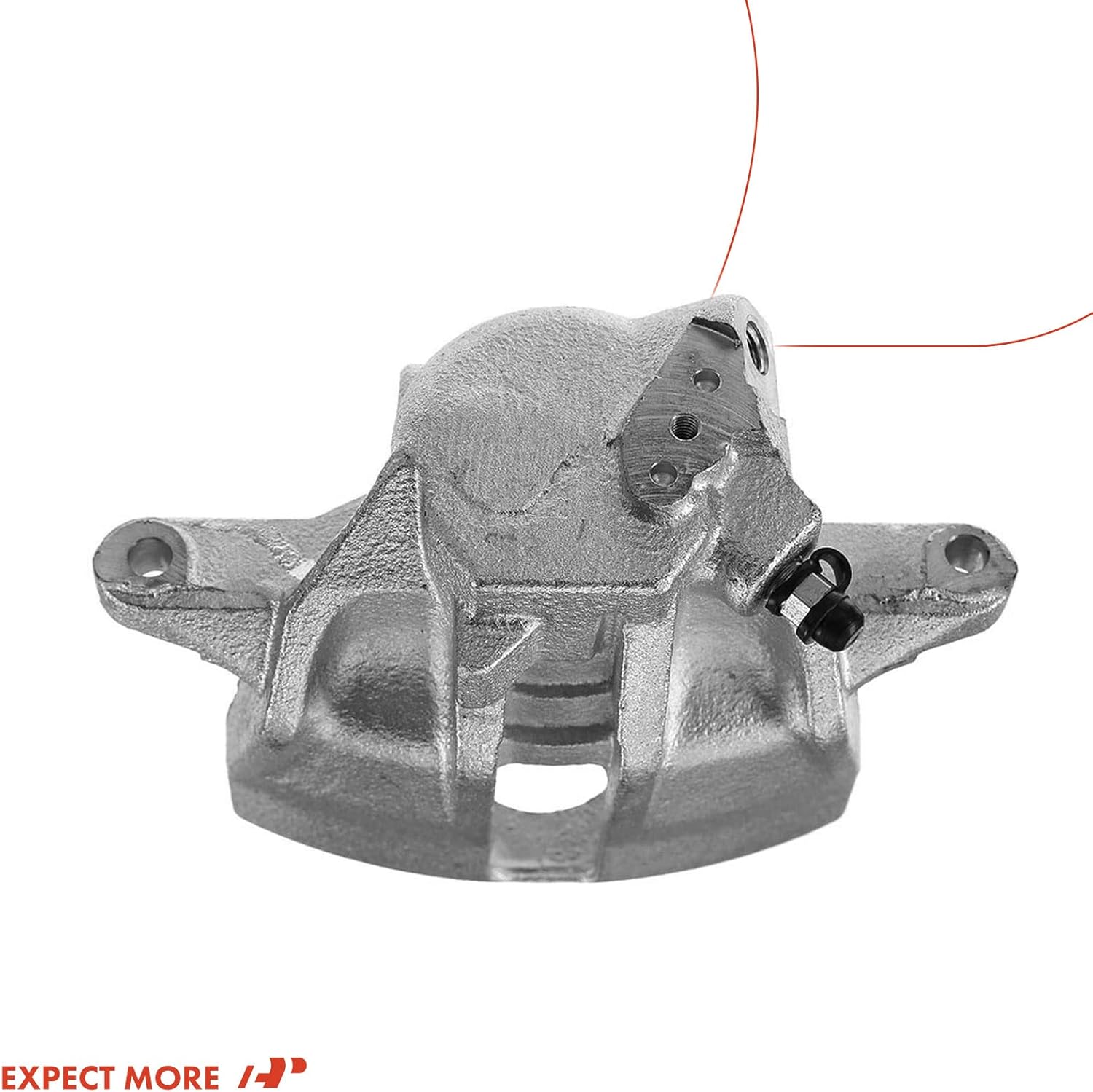 A-Premium Disc Brake Caliper Assembly Compatible with Select Volkswagen, Audi and Seat Models - For Jetta, Passat, Quantum, Golf, Gol, EuroVan, Derby, Cabrio, Cordoba and more - Front Right Passenger