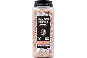 Soeos Himalayan Salt, Coarse Grain, 39Oz (2.4 Pound), Non-GMO Himalayan Pink Salt,...