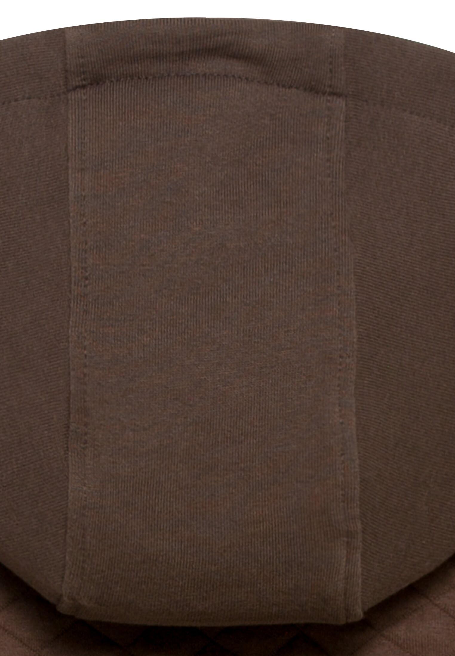 camel active Herren Gesteppte Sweatjacke mit Kapuze