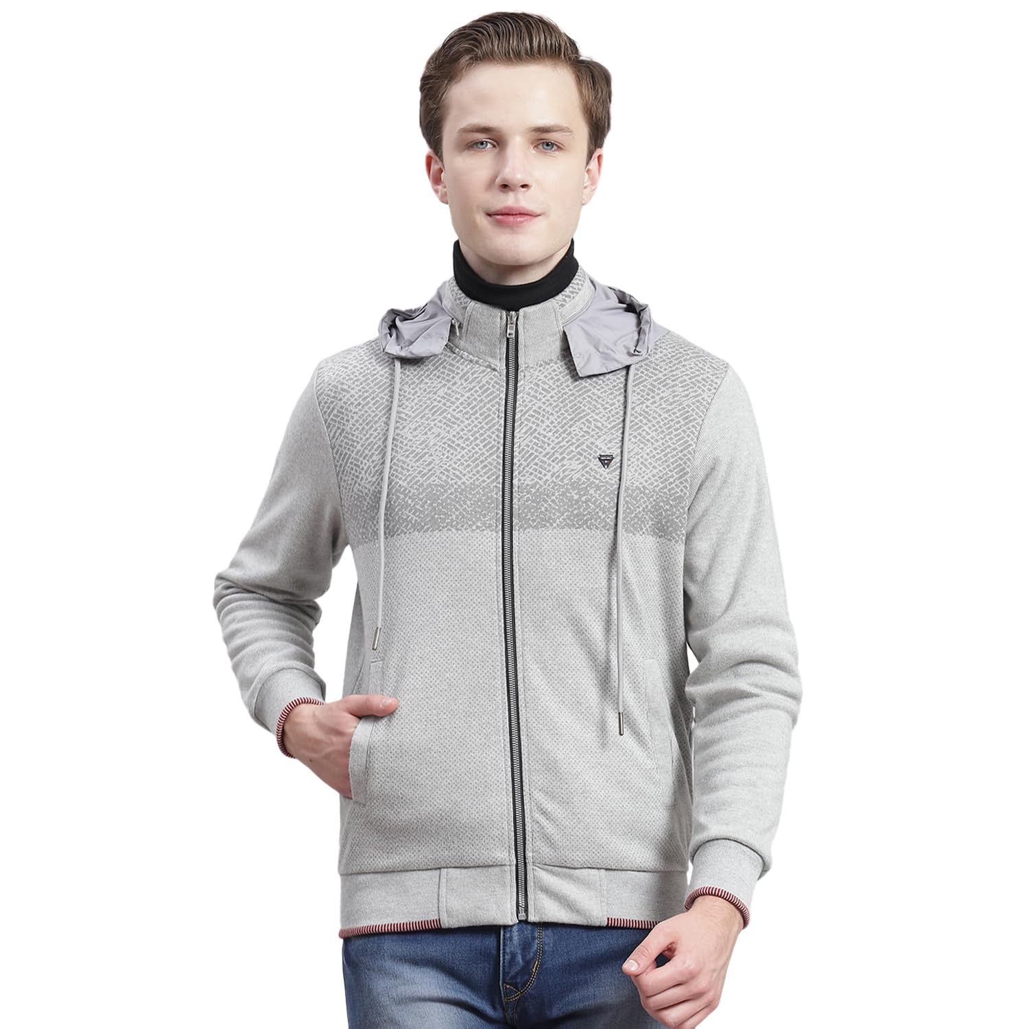 monte carlo Mens Solid Hooded Neck Full Sleeve Casual Sweatshirt (223061322)-picture-16
