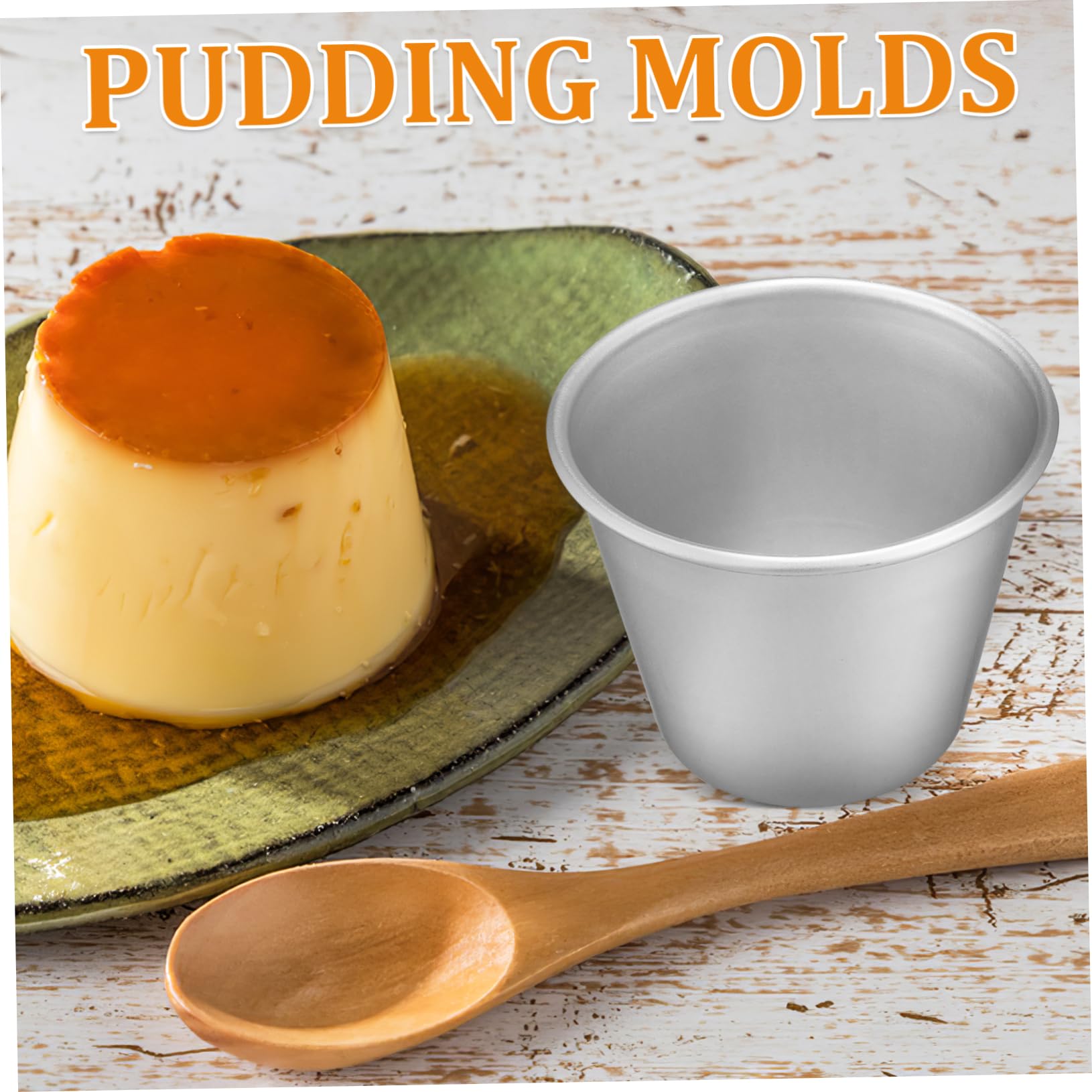 40piezas Moldes De Pudding y Muffin Utensilios Para Hornear Moldes Antiadherentes De Pastel Para y Magdalenas De Repostería Para Postres Deliciosos