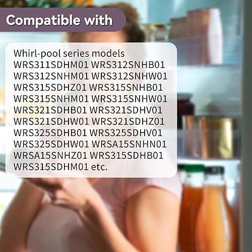 Miniatura 5 de W11239961 - Estante de repuesto para puerta de refrigerador compatible con Whirlpool WRS311SDHWRS321SDHWRS325SDH, reemplazo W10900538 4591452