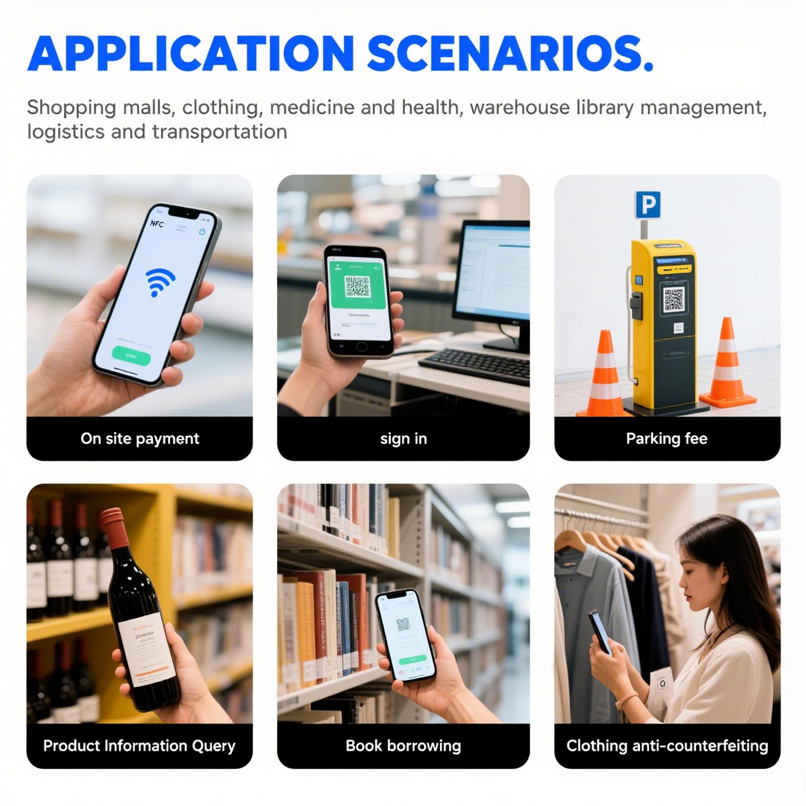 60 naklejek NFC z etykietami NFC Tag 215 tagów, programowalne, pamięć 504 bajtów, możliwość ponownego zapisu, chip naklejki na wszystkie telefony komórkowe i urządzenia obsługujące