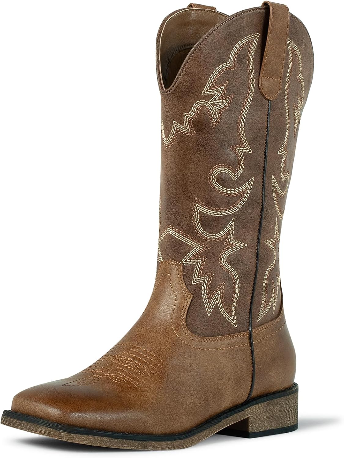 J's.o.l.e Square Toe Cowboy Cowgirl Boots for Women Mid Calf Ladies Fashion... - Picture 7 of 20