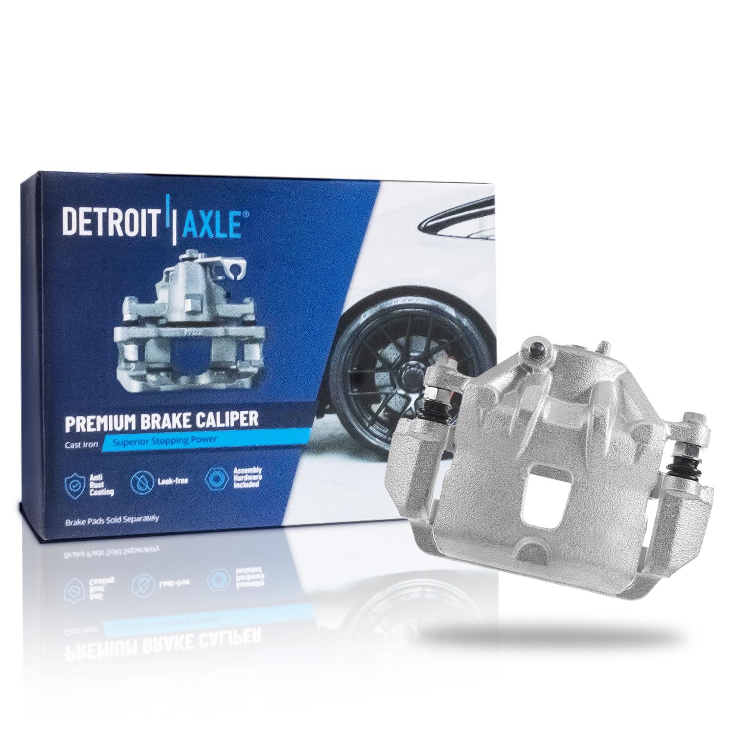 Detroit Axle - Front Left Brake Caliper for 07-10 Hyundai Elantra