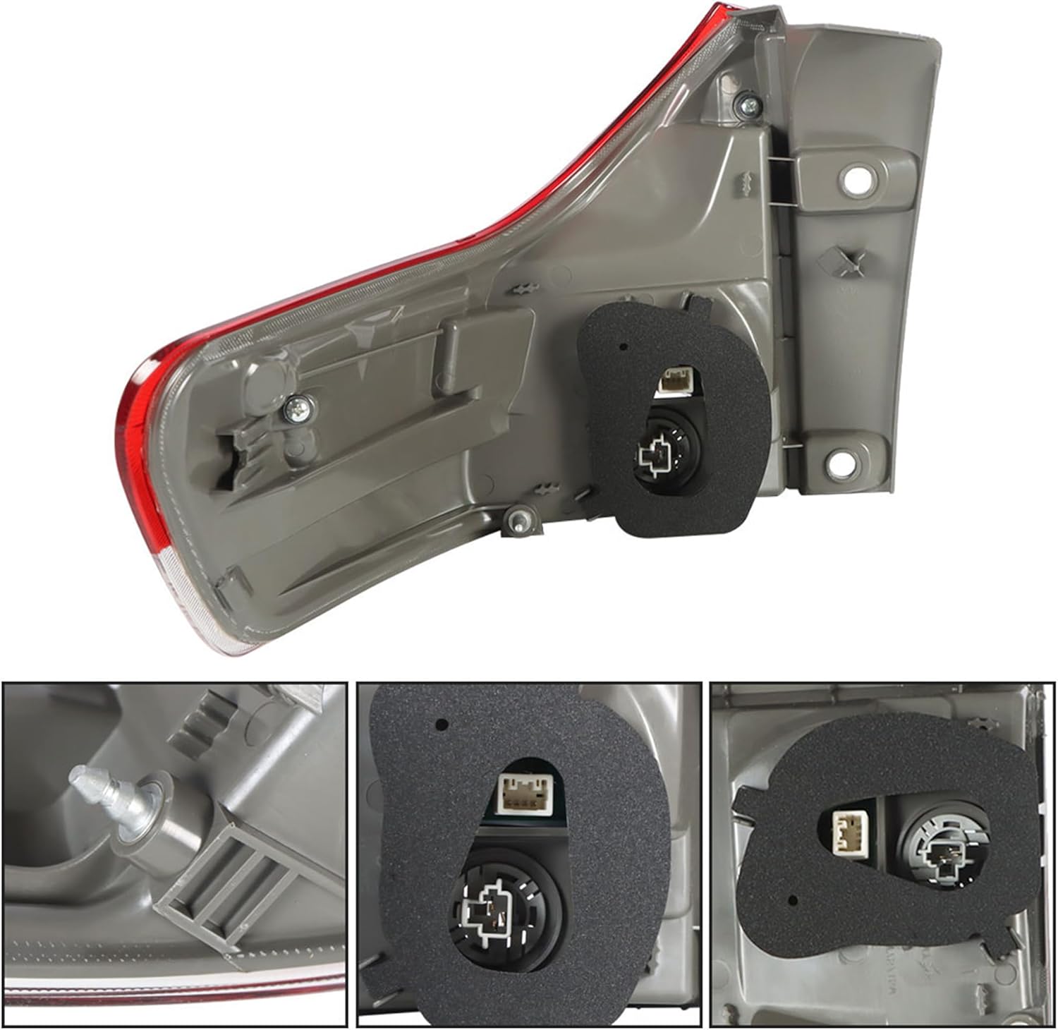Passenger Outer Side Tail Light Assembly Replacement for Sienna 2011 2012 2013 2014 Right Side Tail Light Assembly Replacement for 8155008030 TO2805107