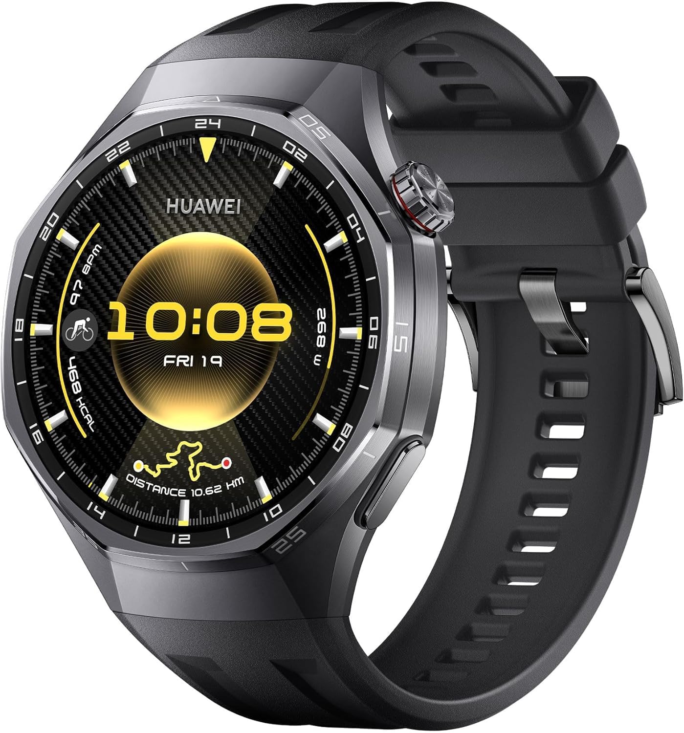 【新品】HUAWEI WATCH GT6 Pro 46mm ブラック Huawei GT 6 Pro 46mm Black Smartwatch | Bash