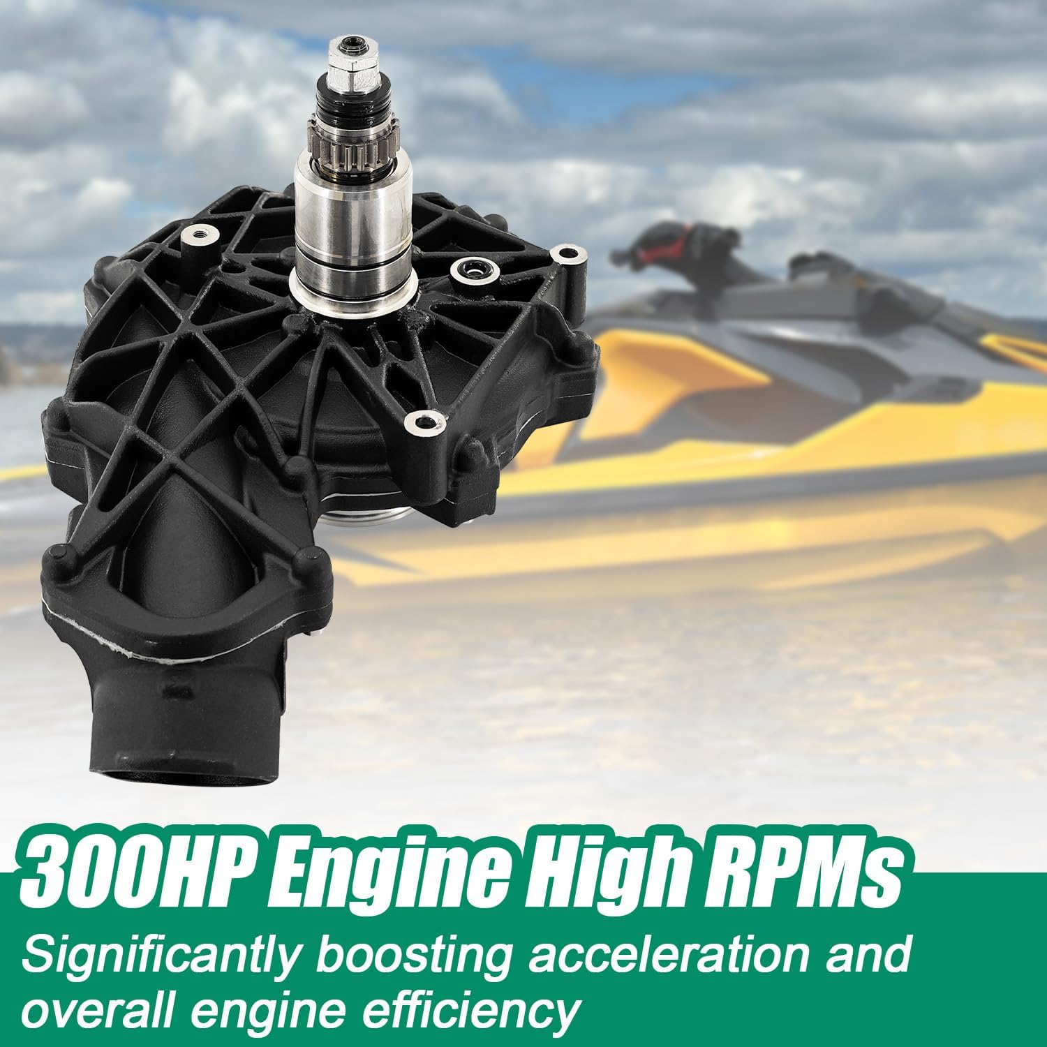 420893588 Supercharger Assembly Compatible with Sea-Doo 300 GTX RXP RXT (2016-2025) Turbocharger Replace 420893567 420893566 420893564 420490670