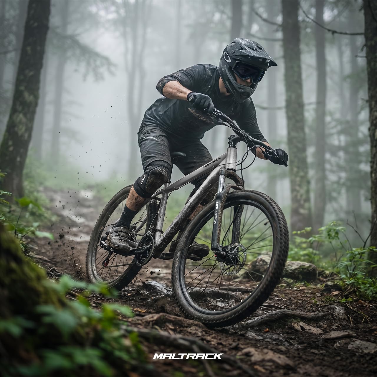 MTB rower górski 26", do 120 kg, rower młodzieżowy ze stalową ramą 17", 21 biegów Shimano Tourney TZ, mechaniczne hamulce tarczowe, widelec amortyzowany 80 mm, rower dla chłopców, kobiet i