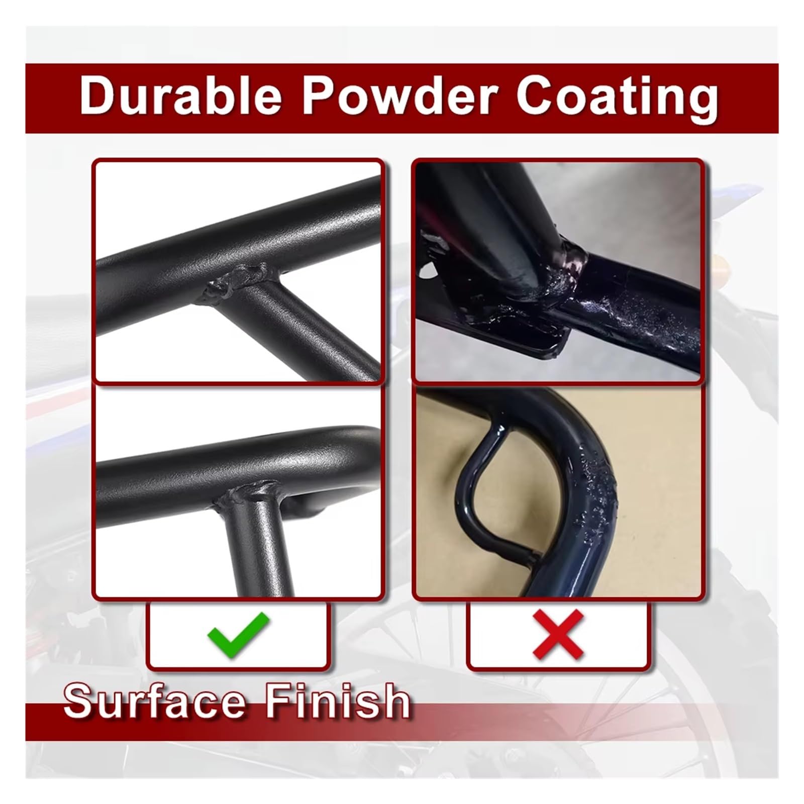 Paramotore Tubolare Motociclette Per XT250 2008-2024 Per XT250X Protezione Pannello Laterale Protezioni Paraurti Motore Barre Protezione Laterali Protezione Telaio Motorcycle motore Paraurti