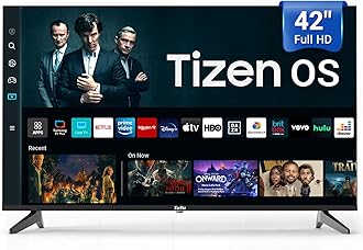 42 Inch 1080P FHD Smart TV with Tizen OS TV Compatible HDR, Full HD Slim Design Smart TV or Monitor with HDMI, Dolby Audio, Voice Remote, Stream Live(2025 Model)