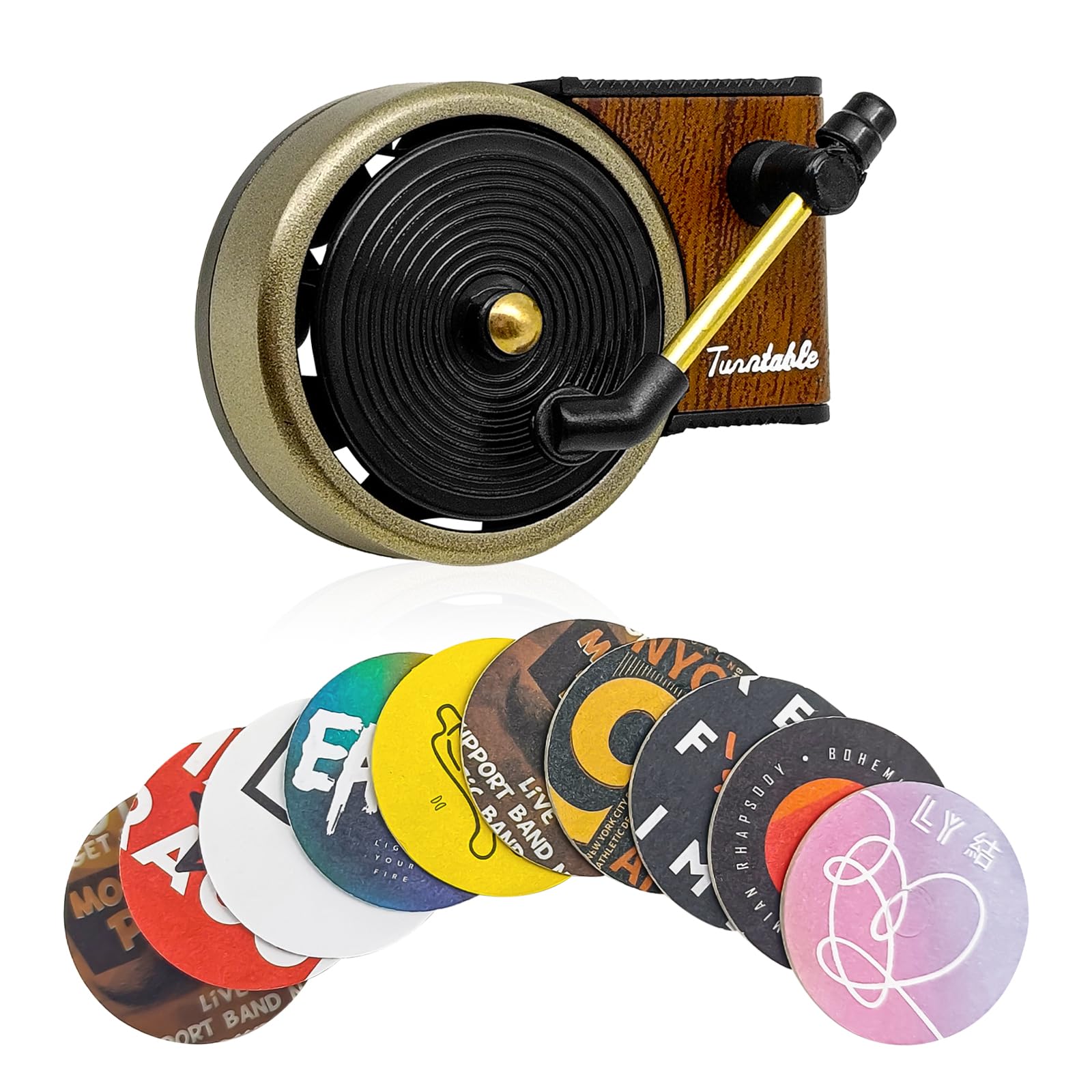 Fragrance Record Player Air Freshener For Car SENTEUR 365 Luxury