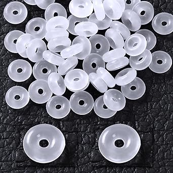 Sivak 240Pcs Silicone O Ring VMQ Seal Gasket for Compressor Valve Silicone O Ring for Pipe Repair Stabilize Switch on Keyboard Automotive Faucet Pressure Plumbing (4 mm OD, 1 mm ID, 1.5 mm Width)