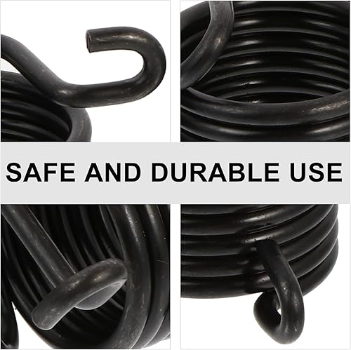 Miniatura 8 de Angoily Juego de herramientas neumáticas de resorte de pala neumática, accesorios de aire con cincel de aire, retenedor de resorte neumático,