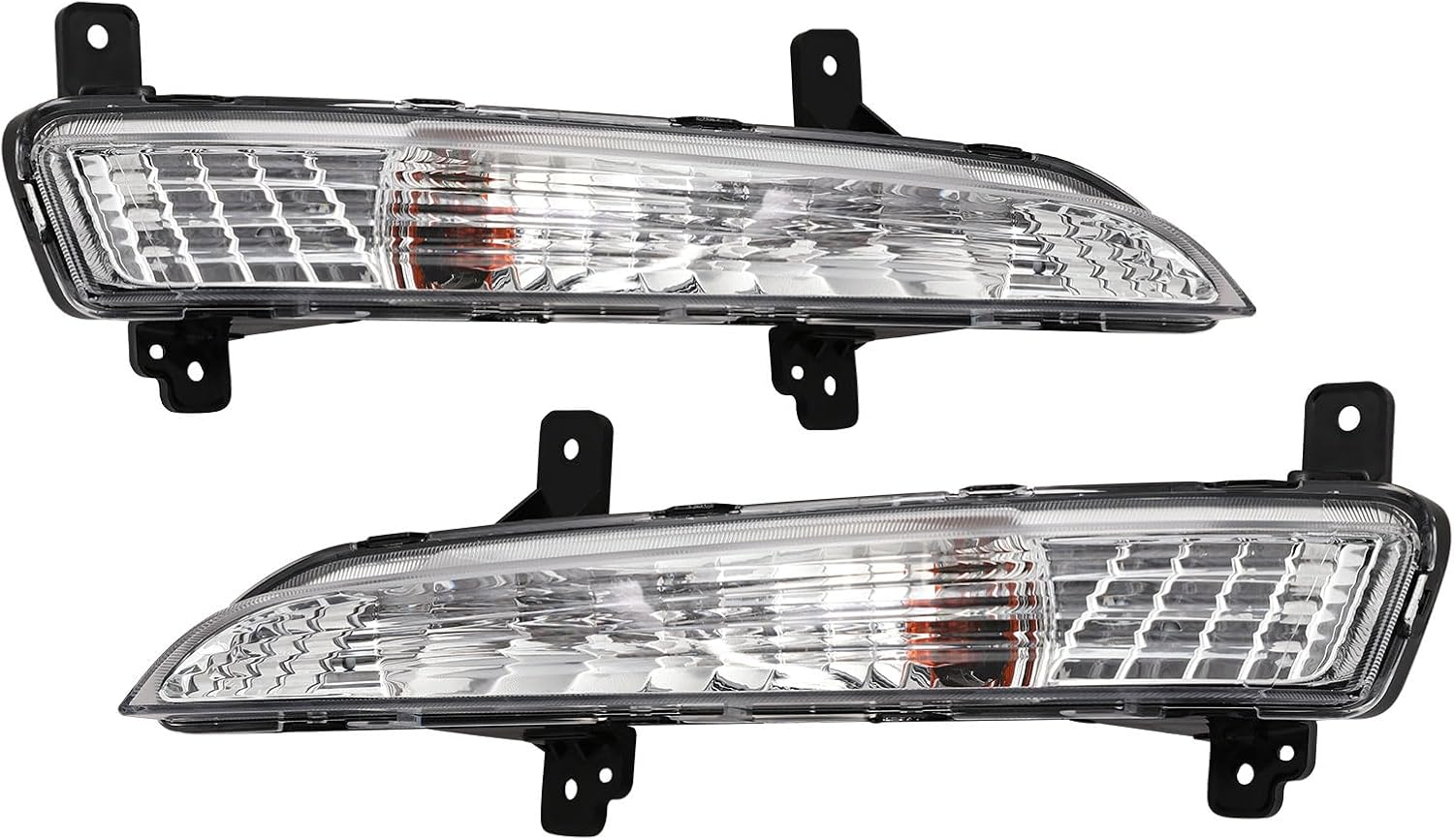PENSUN Turn Signal Light for 2013-2017 Chevy Traverse, Replaces GM2530135, GM2531135, Running Light w/Bulb Signal Lamp, Fog Lights