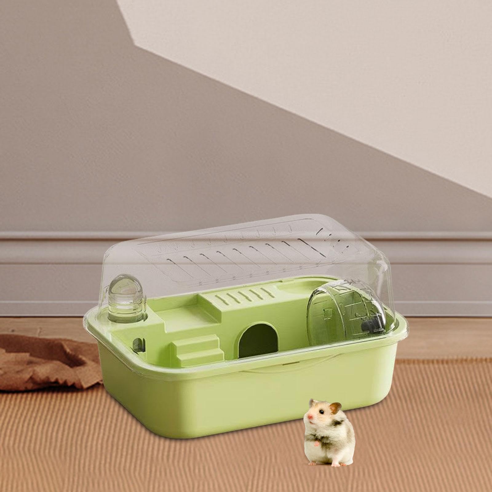 Baoblaze Grande Cage pour Hamster, Habitat, Maison de Jeu, avec Dessus ouvrable, Cage pour Petits Animaux, Maison pour Petits Animaux, gerbilles, Lapins, Vert