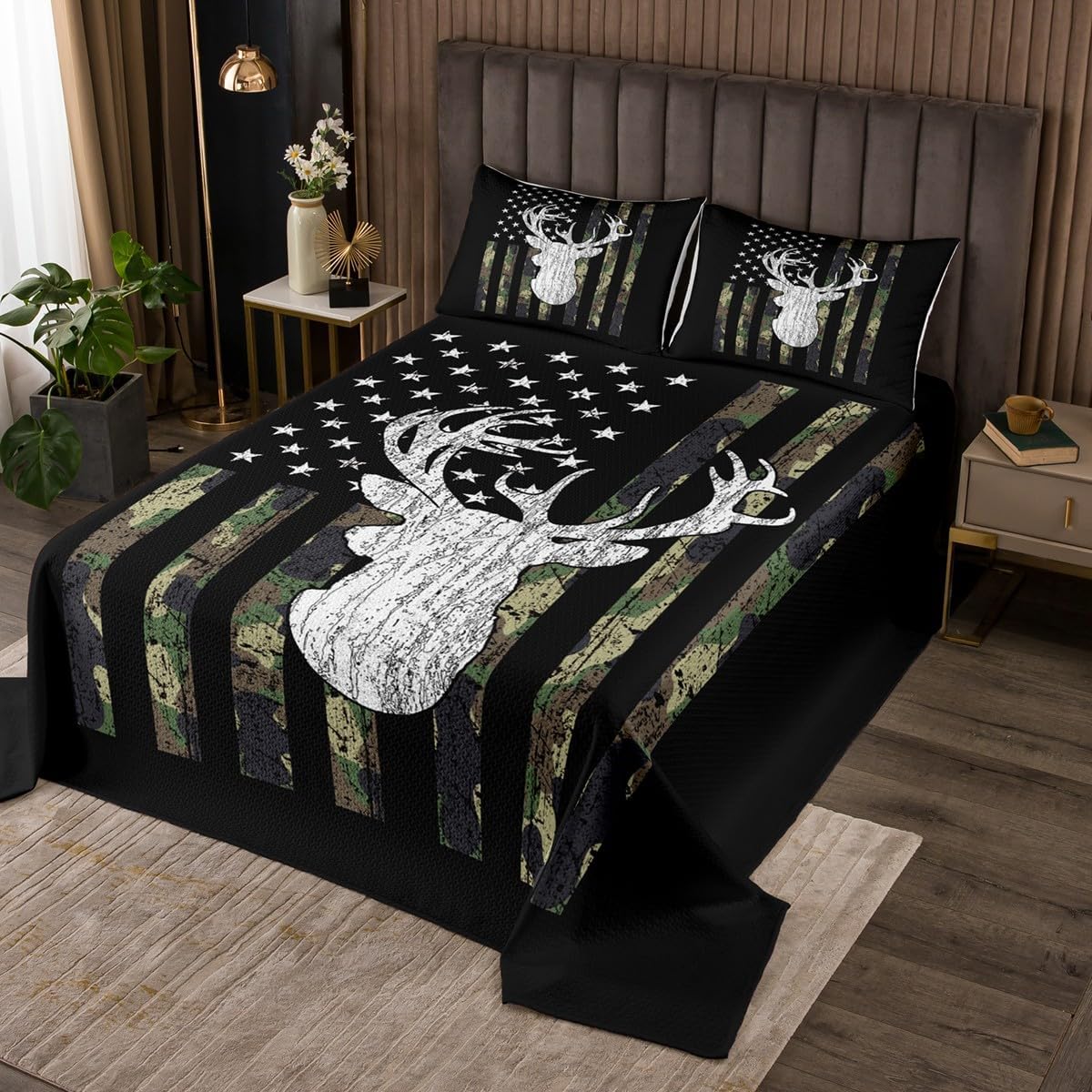 Erosebridal Butterfly Quilted Watercolor Flower Bedspread Queen Size for Women Girls Teens Colorful Butterfly Floral Coverlet Set Vintage Grunge Floral Quilt Set for Bedroom Decor