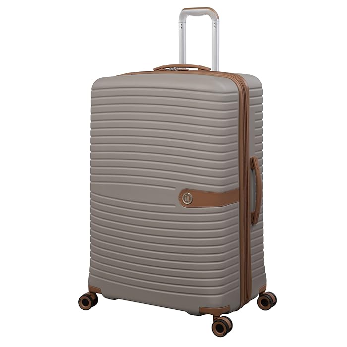 Buy 31" Hardside Checked 8 Wheel Expandable Spinner, Sandy