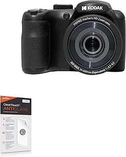 BoxWave Screen Protector Compatible with Kodak PIXPRO AZ255 - ClearTouch Anti-Glare (2-Pack), Anti-Fingerprint Matte Film Skin