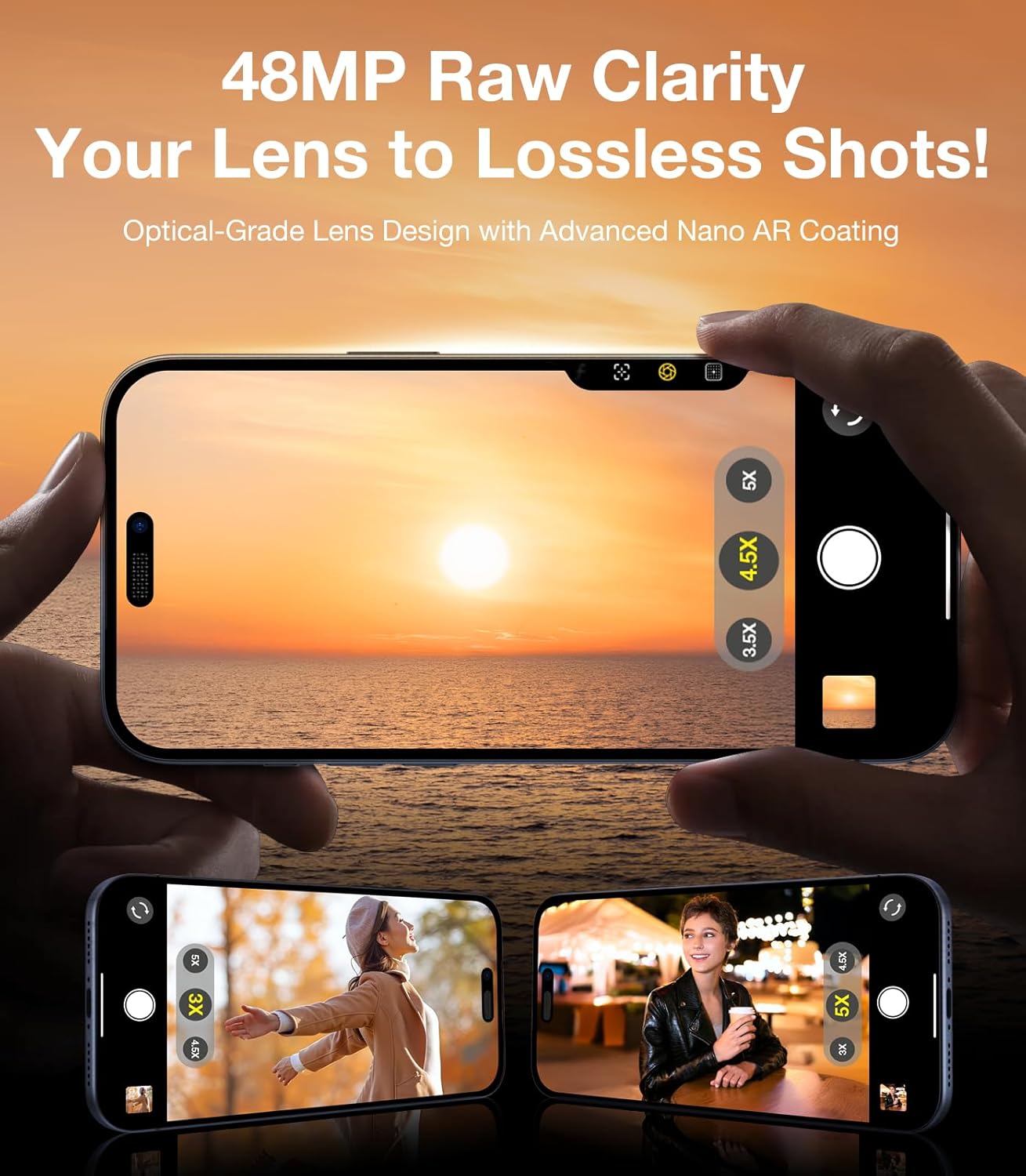 UltraGlass UNBREAK TOP 9H+ Glass for iPhone 17 Pro Max/17 Pro Camera Protector [NO.1 Military Grade Shatterproof] iPhone 17 Pro Max Camera Lens Protector, 17 ProMax Lens Screen Cover, Deep Blue - Image 7