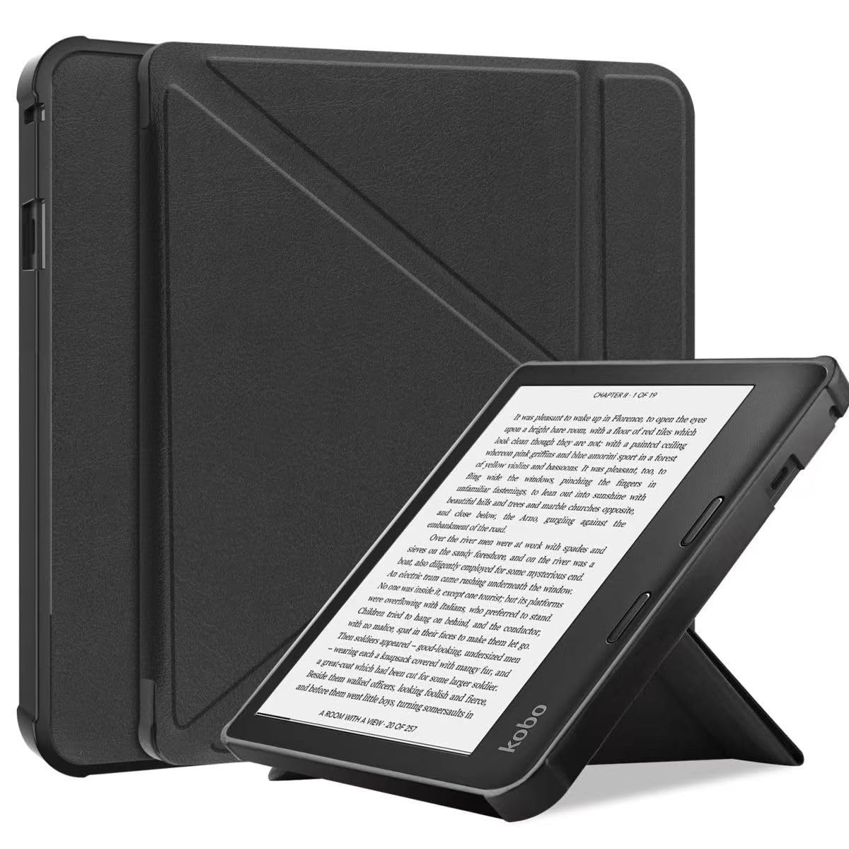 kobo sage 32GB ブラック　本体+カバー Case for Kobo Sage 8 inch E-Reader Released 2021, Soft TPU Matte