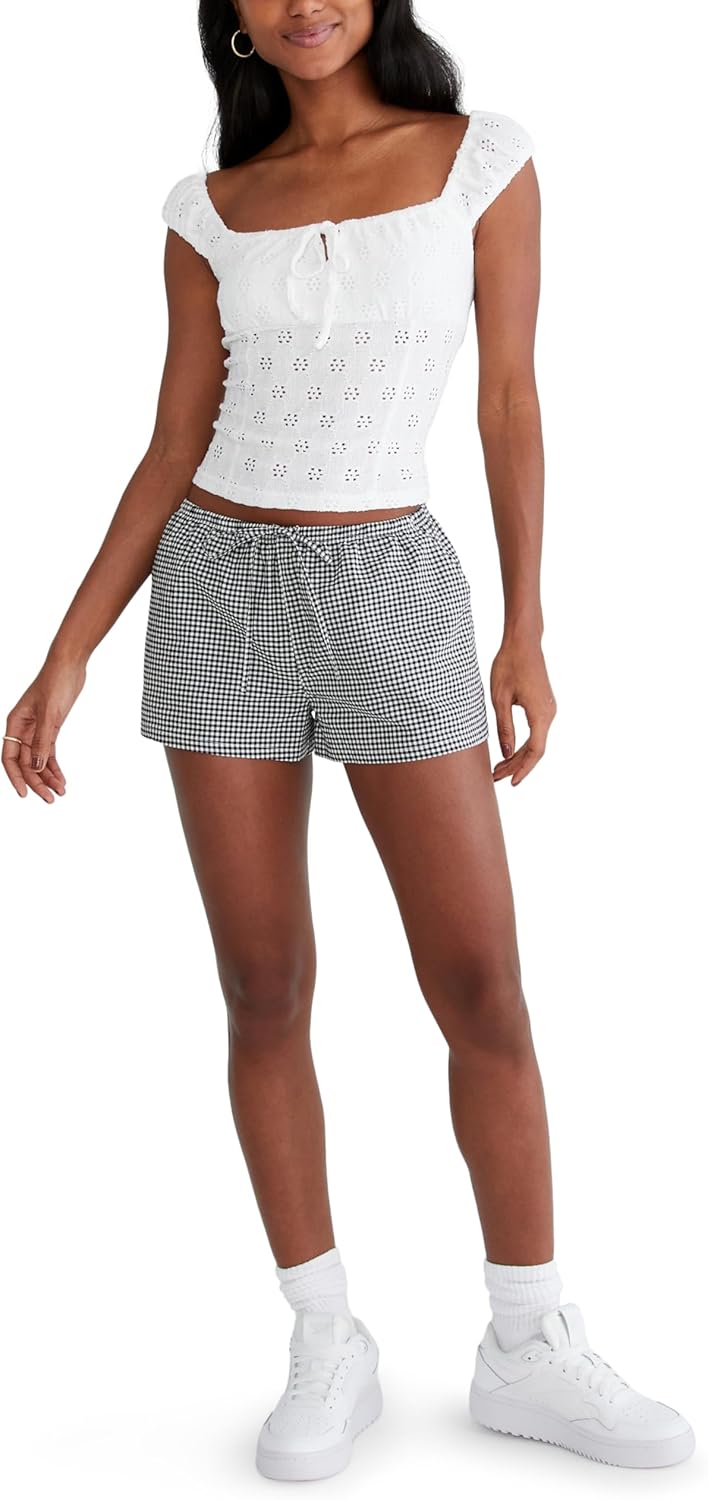 AEROPOSTALE Women's Poplin Gingham