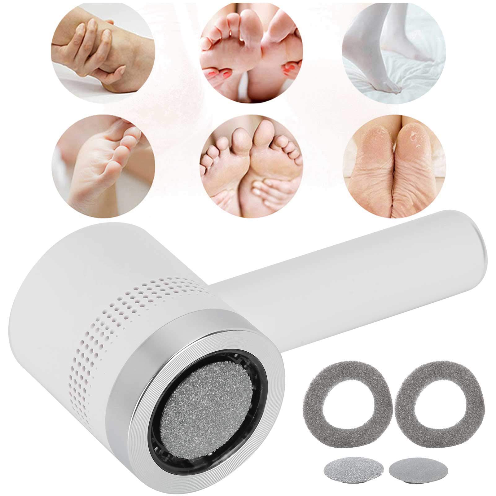 Smerigliatrice Elettrica Per Piedi, Rimozione Calli Elettrica Ricarica USB Esfoliante Callo Per Piedi Rimozione Pelle Morta Strumenti Per Pedicure Cura dei Piedi Per Talloni Pelle Secca E Pesante Mort