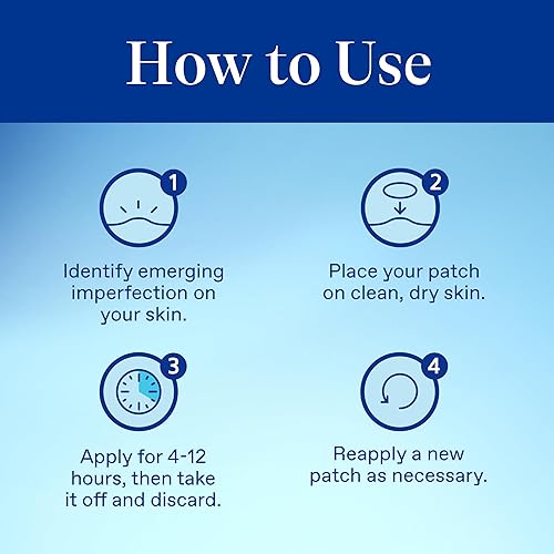 Miniatura 4 de Differin Parches para la piel propensos al acné para imperfecciones en etapa temprana, formulados con ácido salicílico y centella, parche rápido de