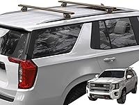 Snailfly Lockable Aluminum Roof Rack Cross Bars for 2021-2026 Chevy Tahoe, Suburban, GMC Yukon, Cadillac Escalade - 330lbs Capacity, No-Drill Install