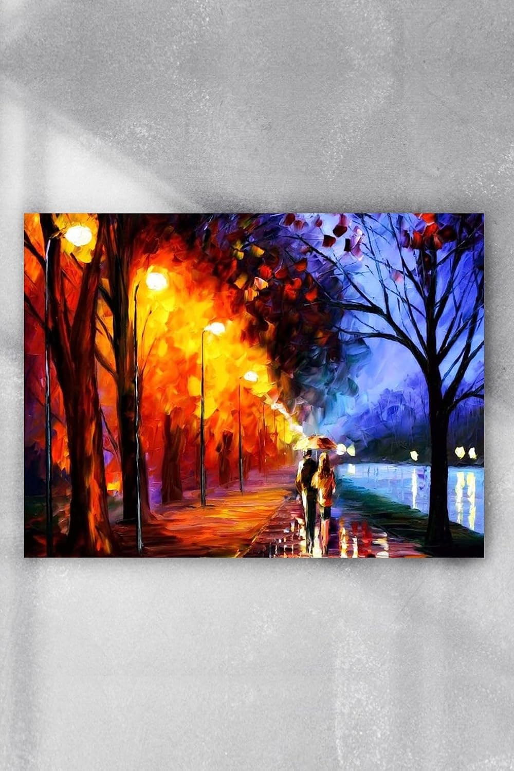 Postermanya (pster9499) Yağmur Sanatsal Poster (80x115cm)