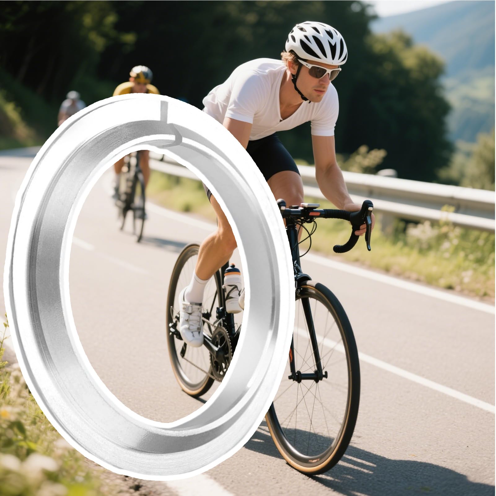 Arandelas De Dirección Para Horquilla - Arandelas De Horquilla - Arandela De Potencia Antidesgaste Para Trail Bicicleta Carretera Desplazamientos
