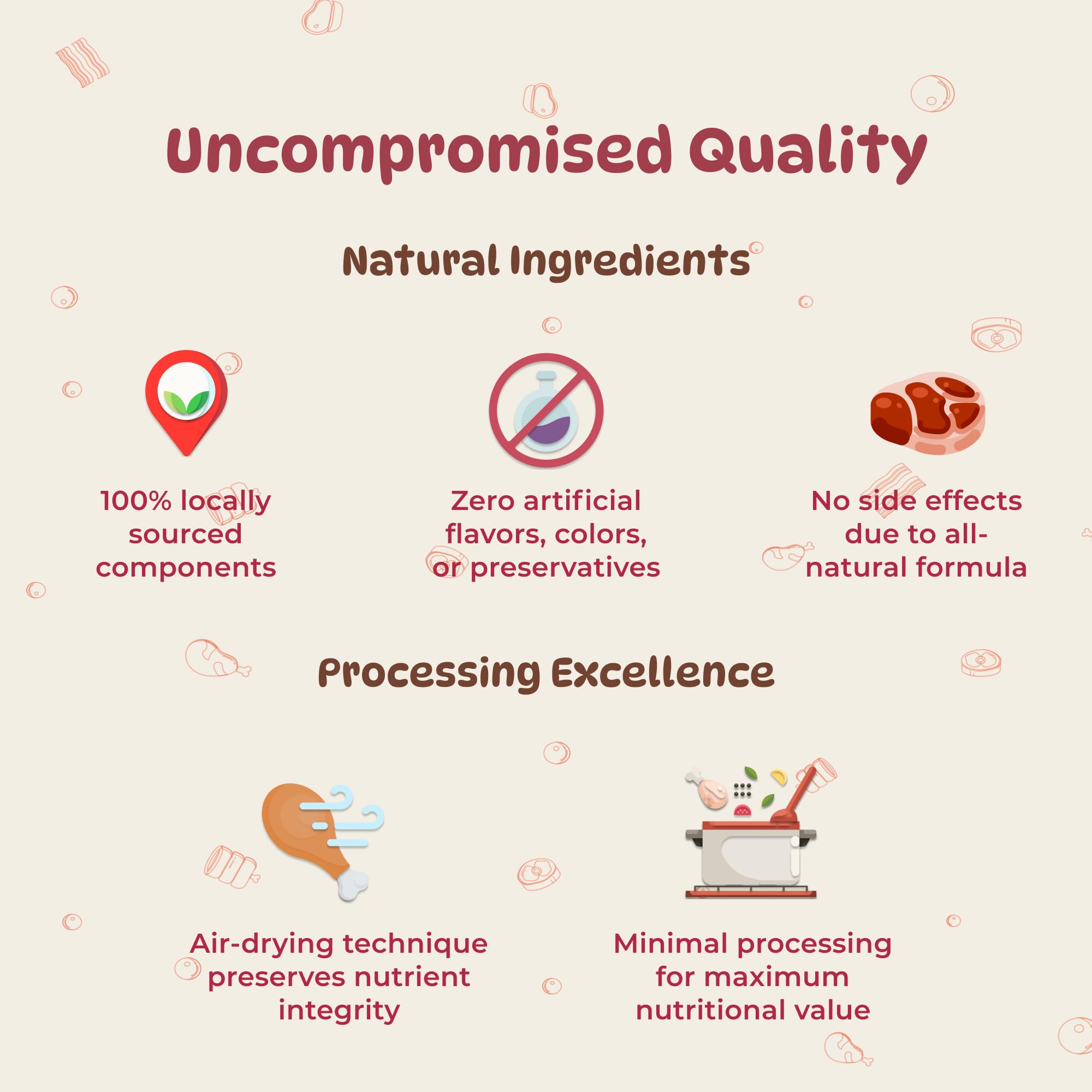 Burpy Tales Calcium and Protein Supplement for Dogs - Bone Supplement for Adult & Puppy Dogs, Pet Joint Support & Health Essentials, Easy Daily Food Topper, Powder Form, 225gm 4