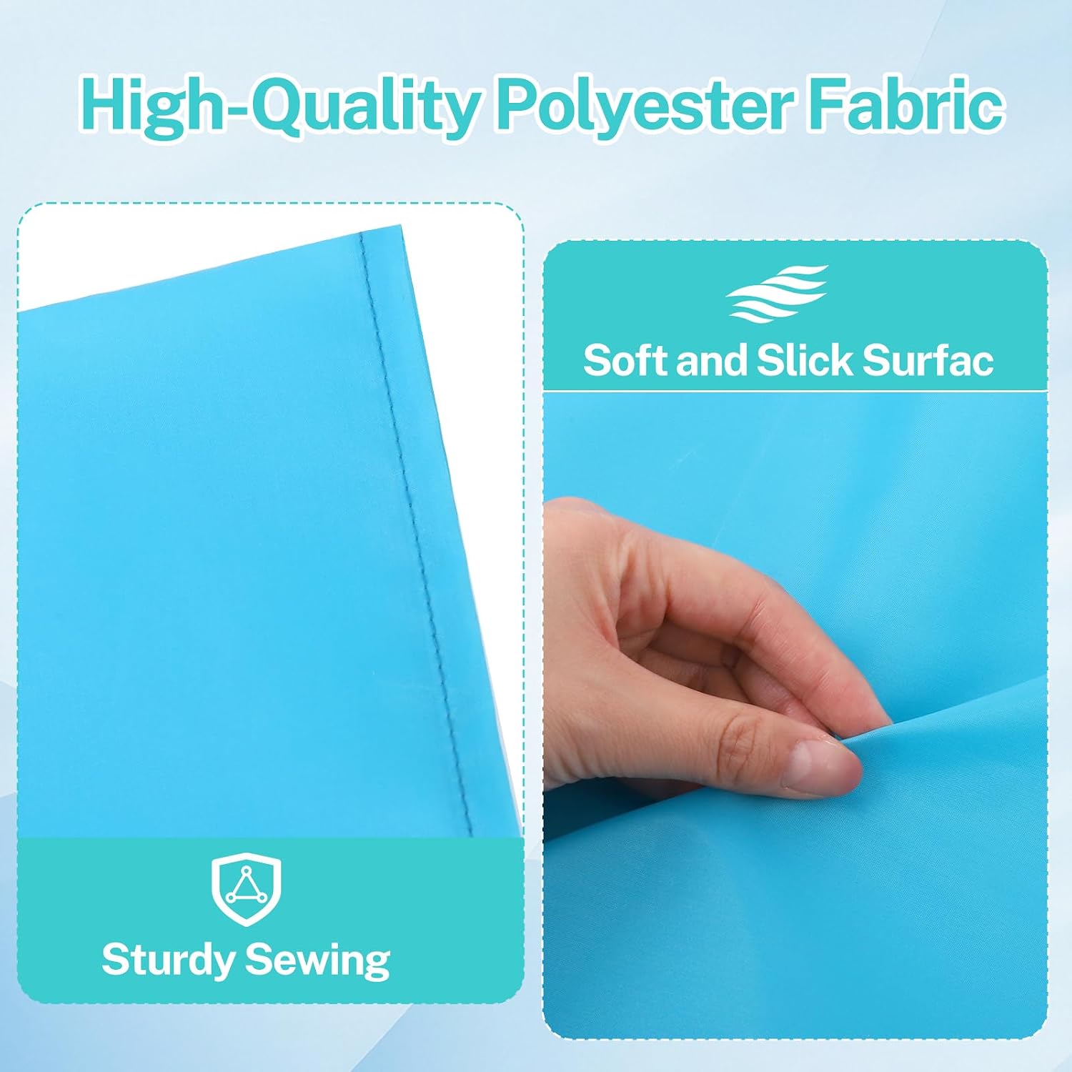 Tubular Slide Sheet for Moving Patients, Reusable Patient Transfer Sheet, Draw Sheet for Hospital Bed, Wheelchair & Car Transfer Aid, Low Friction Slide Sheets for Elderly Care