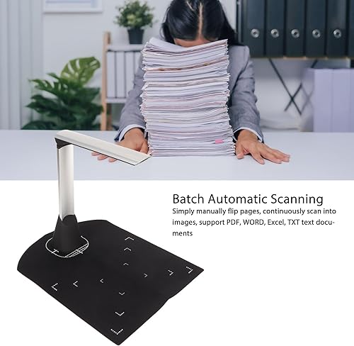 Miniatura 2 de Cámara de documentos USB Y2, escáner de documentos plegable A4 de 8 MP, compatible con Windows, adecuada para familias, profesores, finanzas y