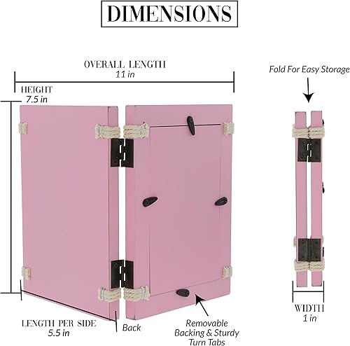 Miniatura 5 de Pavilion - Marco de fotos vertical para bebé, 4 x 6 pulgadas, para baby shower, regalo para decoración de guardería, regalo