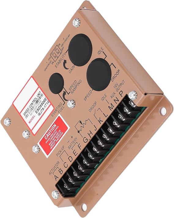 Engine Speed Regulator Electronic Control Motor Governor ESD5500e Generator Speed Controller Parts for Generator Set