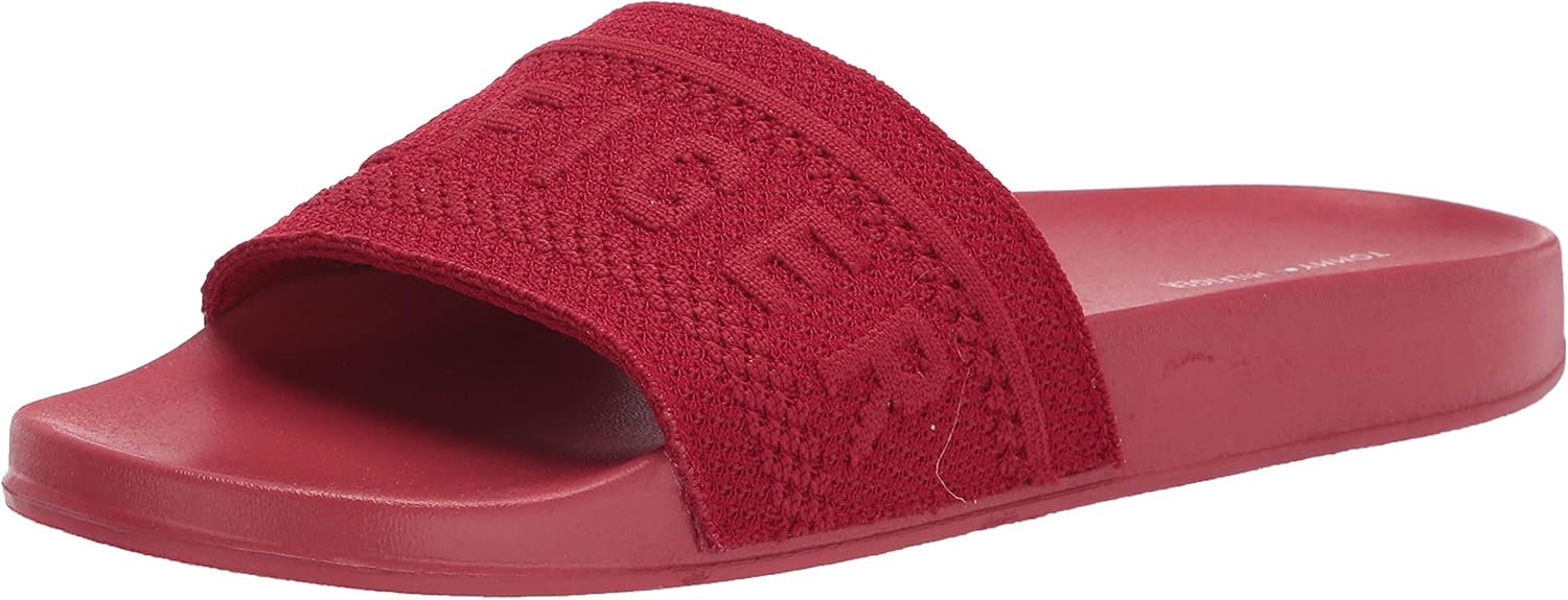Tommy Hilfiger Women's Dollop Sandal, Black Iris, 9