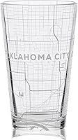 Vista 17 de ALBUQUERQUE NEW MEXICO Engraved City Street Map Beer Pint Glass Perfect Drinking Gift Idea & Unique Decor!