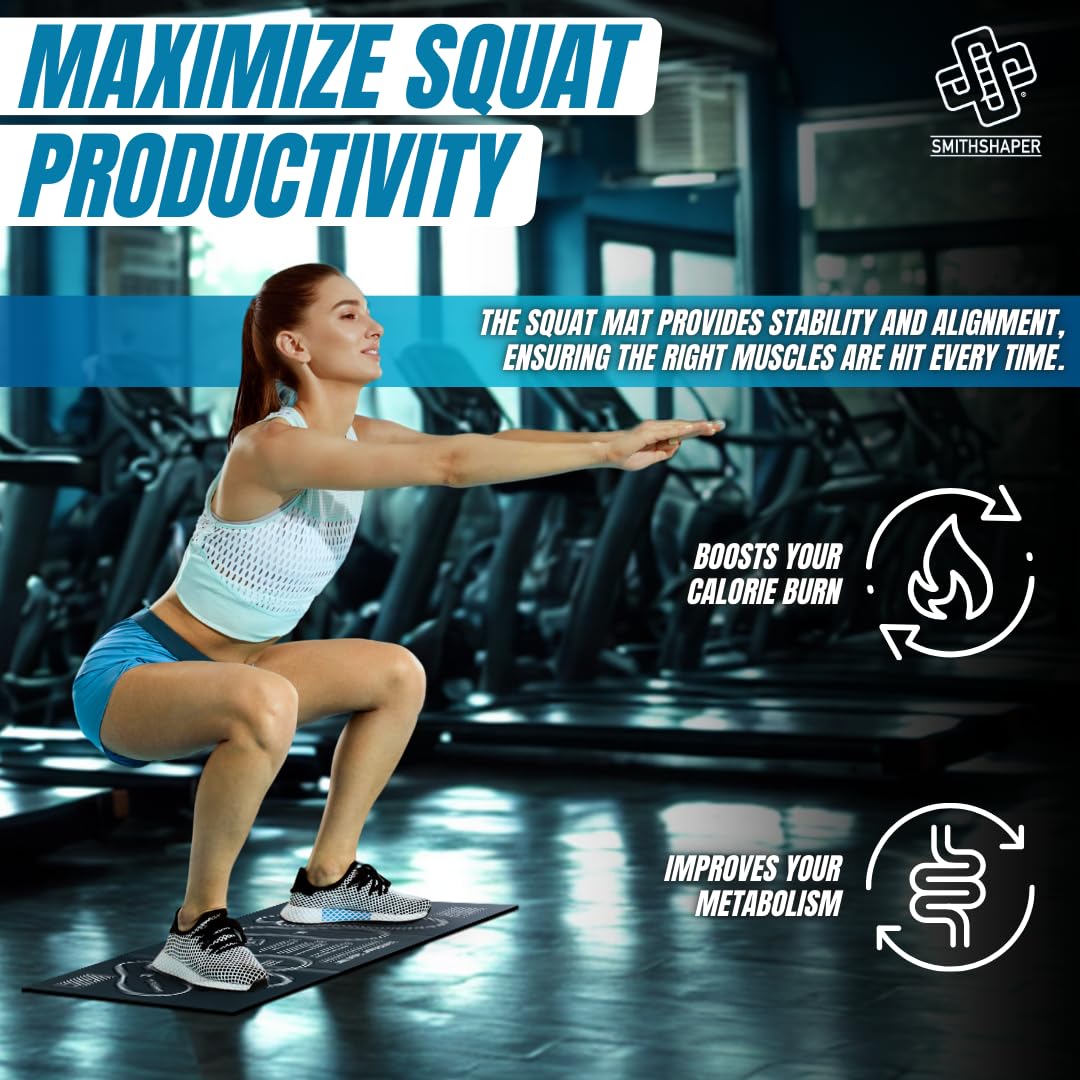 Tappetino per ginocchia per squat, lunghezza 78,1 cm, per esercizi di squat e per muscoli delle gambe, si piega fino a 2,3 cm di spessore, per esercizi di piegatura, addominali e