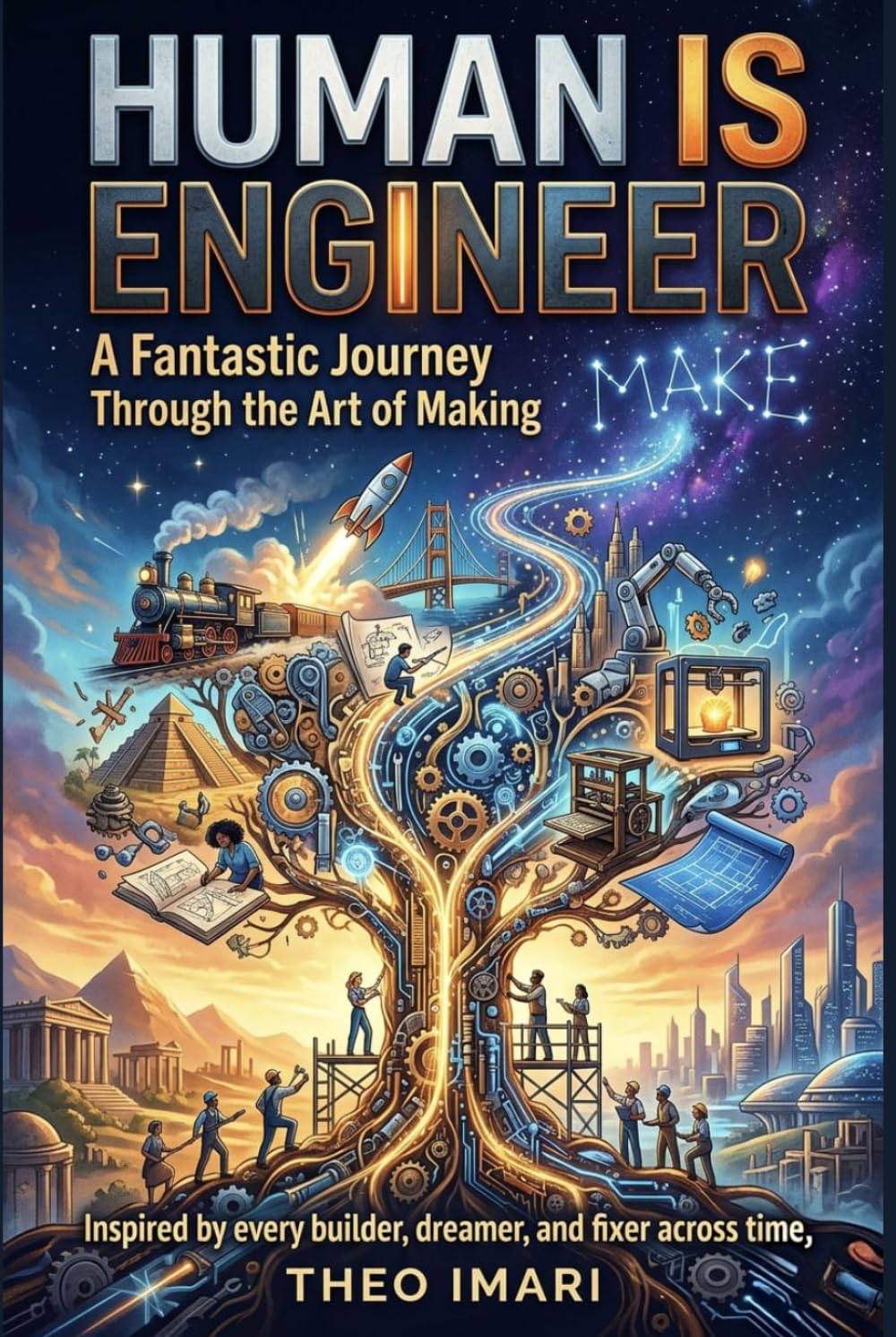 Human is Engineer: A Fantastic Journey Through the Art of Making ,Inspired by every builder, dreamer, and fixer across time