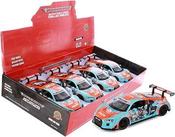 Audi R8 LMS WASA Racing Livery 68291D - 1/24 Scale Diecast Model Car Blue