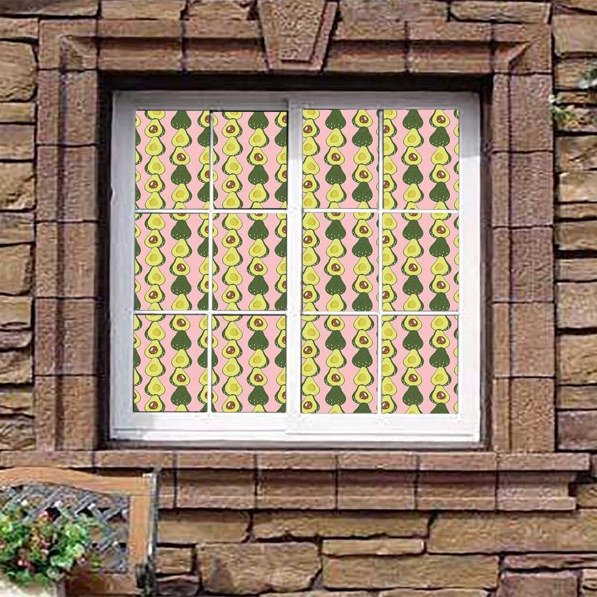 Window Privacy Film Vintage British Navy Privacy Window Film Frosted Glass Film