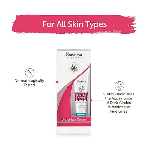 Miniatura 7 de Himalaya Crema para debajo de los ojos, disminuye visiblemente la apariencia de las ojeras 0.51oz/0.5 fl oz