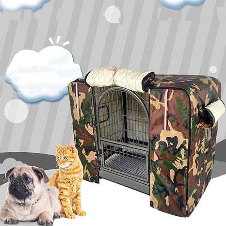 Amazon Co Jp Mahfei ガーデン屋外カバーテーブル 防水 ペット犬小屋 犬の木枠カバー 防風 暖かくしてください 高密度オックスフォードクロス 使用する犬用クレート用 屋内と屋外の保護 Color Green Size 62x45x58cm Diy 工具 ガーデン