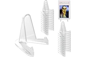 24-Pack Crystal Clear Pokemon Card Display Stand