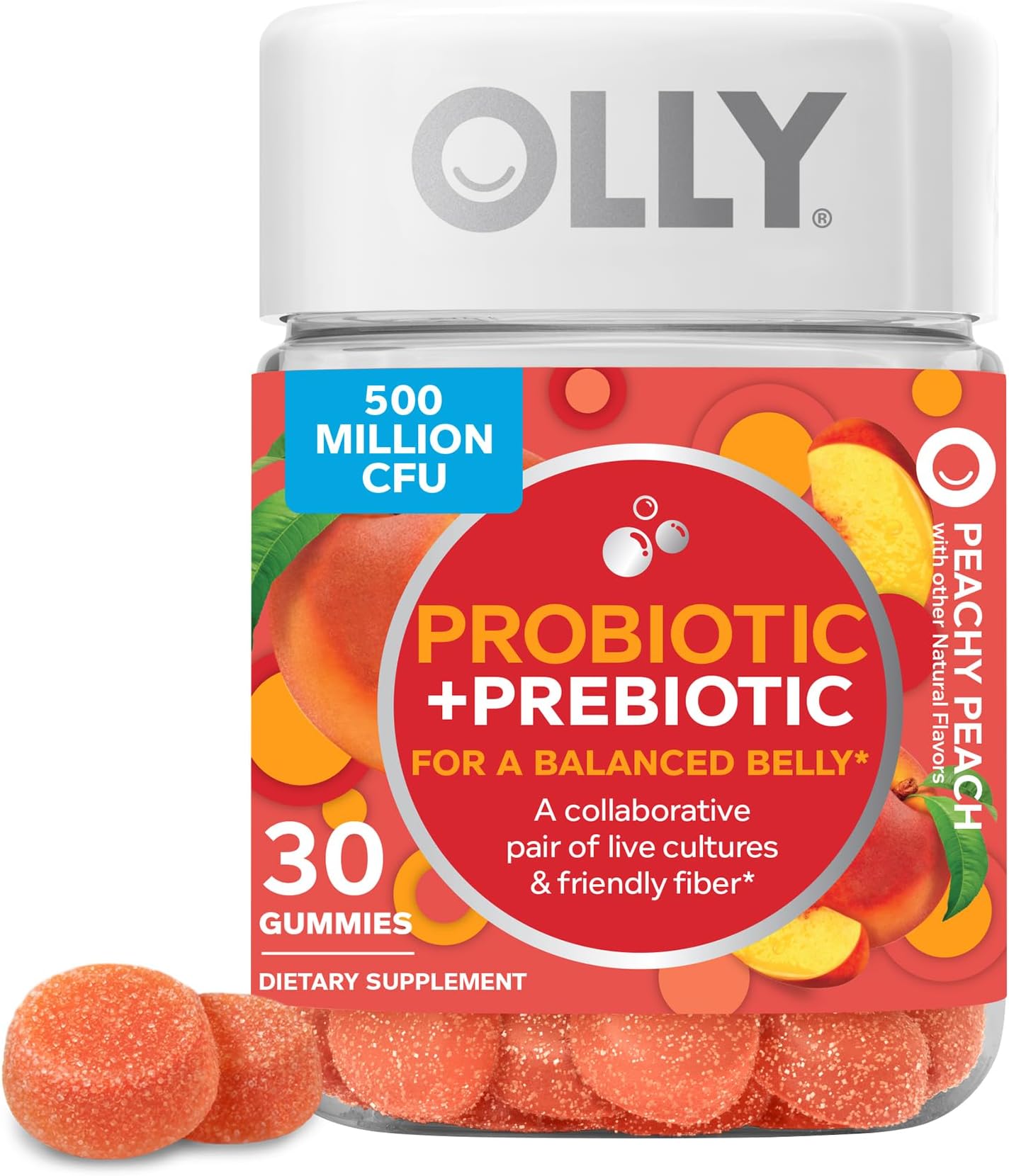 BeLive Probiotic Gummies - Probiotics With 5 Billion CFUs For Digestiv