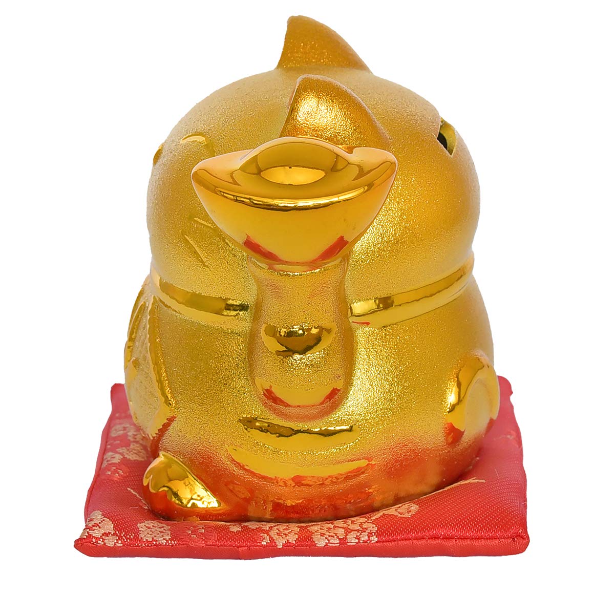 金色の招き猫 超特大サイズ 貯金箱右手