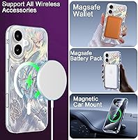 Vista 417 de I-MGAE-IN-AR - Funda diseñada para iPhone 12 y 12 Pro, diseño de mariposa plateada brillante, funda protectora de poliuretano termoplástico, suave